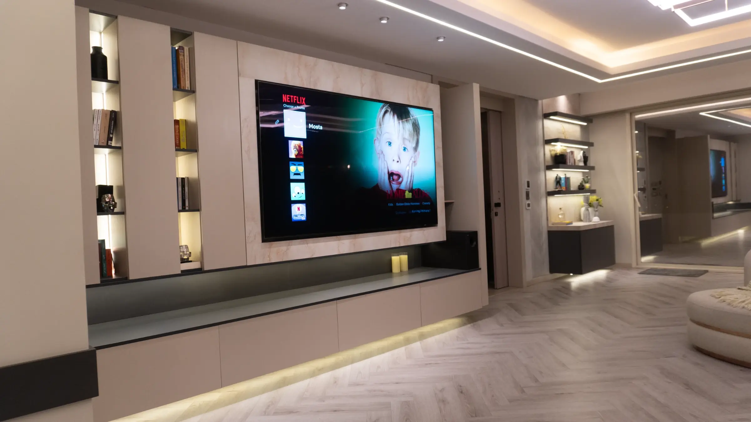 Modern TV Wall